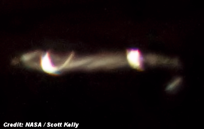 Mystery Revealed In Astronaut Kelly's UFO Photo 