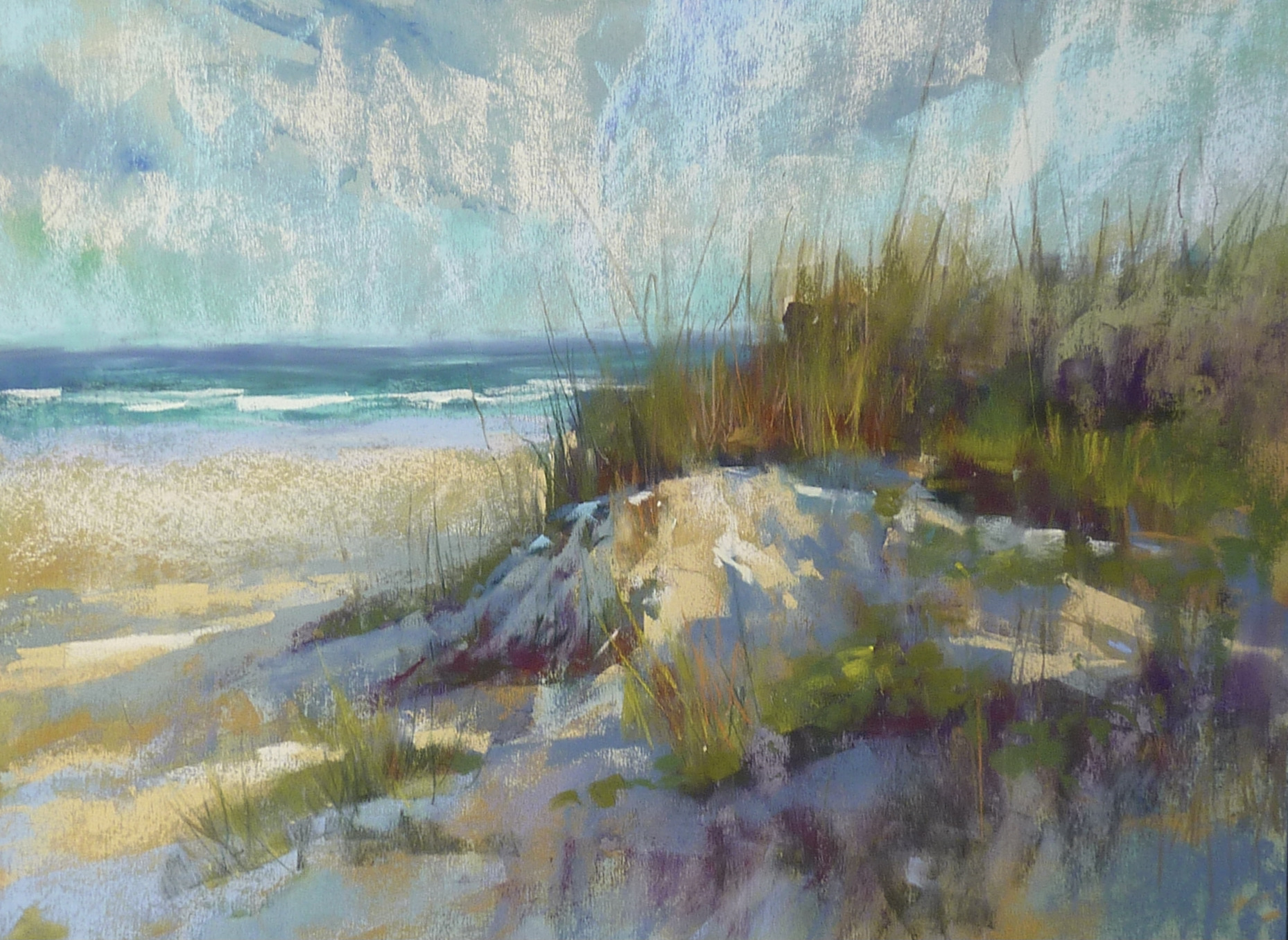 Painting My World Revisiting the Watercolor Underpainting with a New Tool!