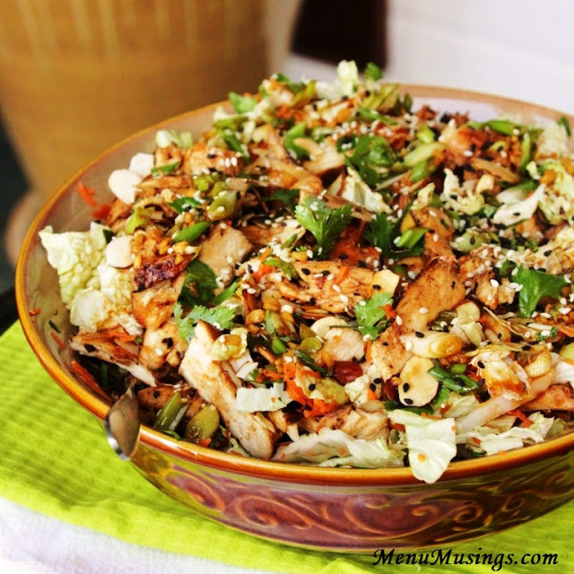 Crazy Deliciousness Grilled Asian Chicken Salad