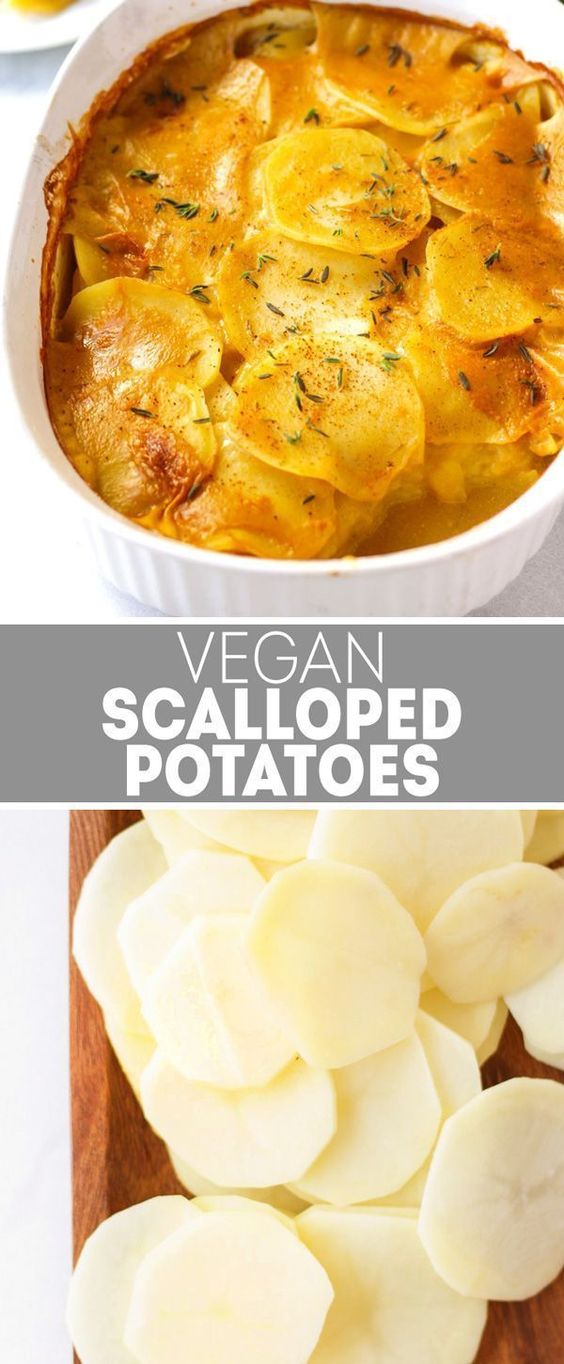 Vegan Scalloped Potatoes CookToria