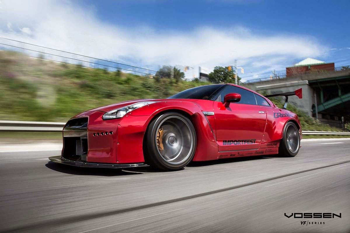 Nissan GTR r35 Rocket Bunny С„РёРѕР»РµС‚РѕРІС‹Р№