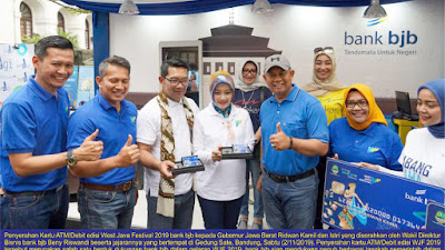 Sumbangsih bjb Sukseskan Gelaran West Java Festival 2019