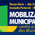 CNM convoca gestores para mobilização no dia 3 de dezembro