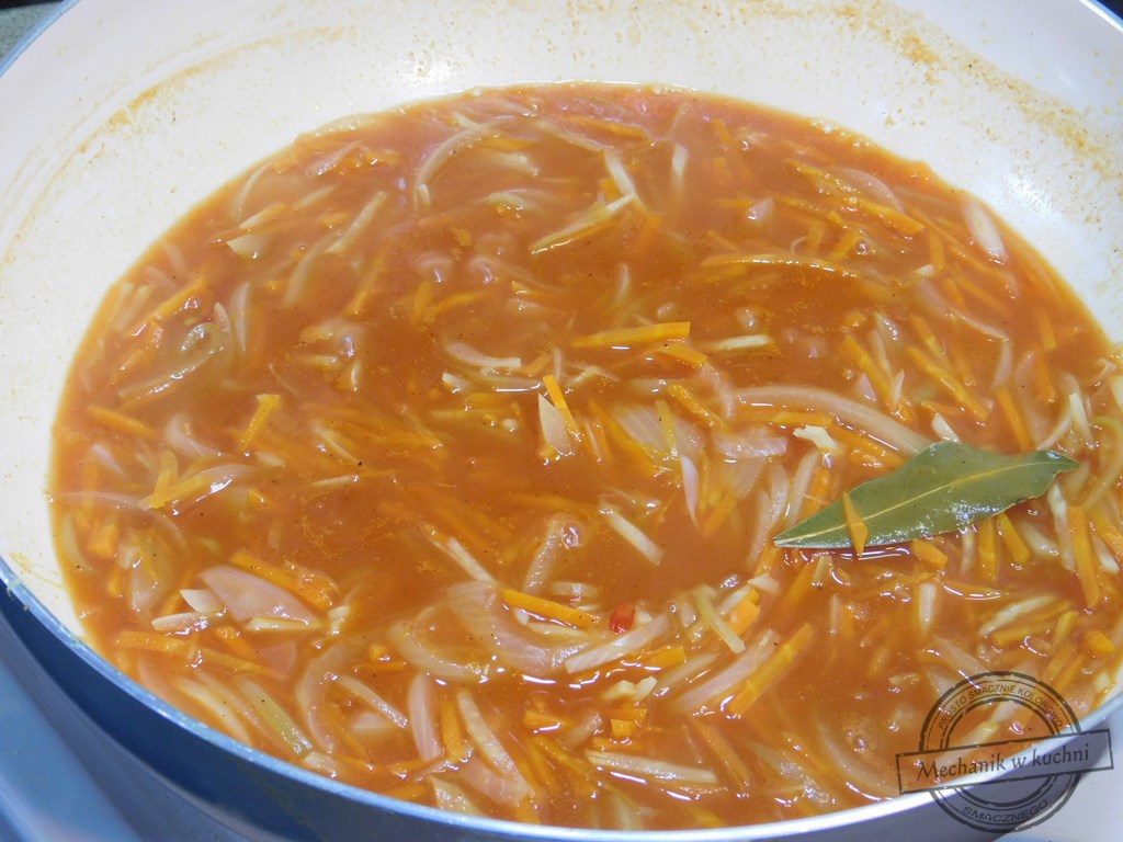 Mechanik w kuchni Ryba po grecku