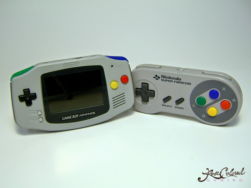 Game Boy Advance ganha as cores do Super Nintendo em modificação da ...