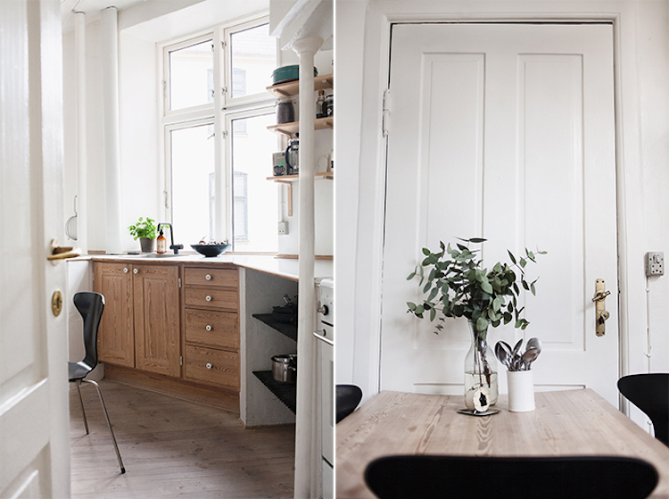 A Pared Back Copenhagen Home With a Hint of Rock 'n Roll!