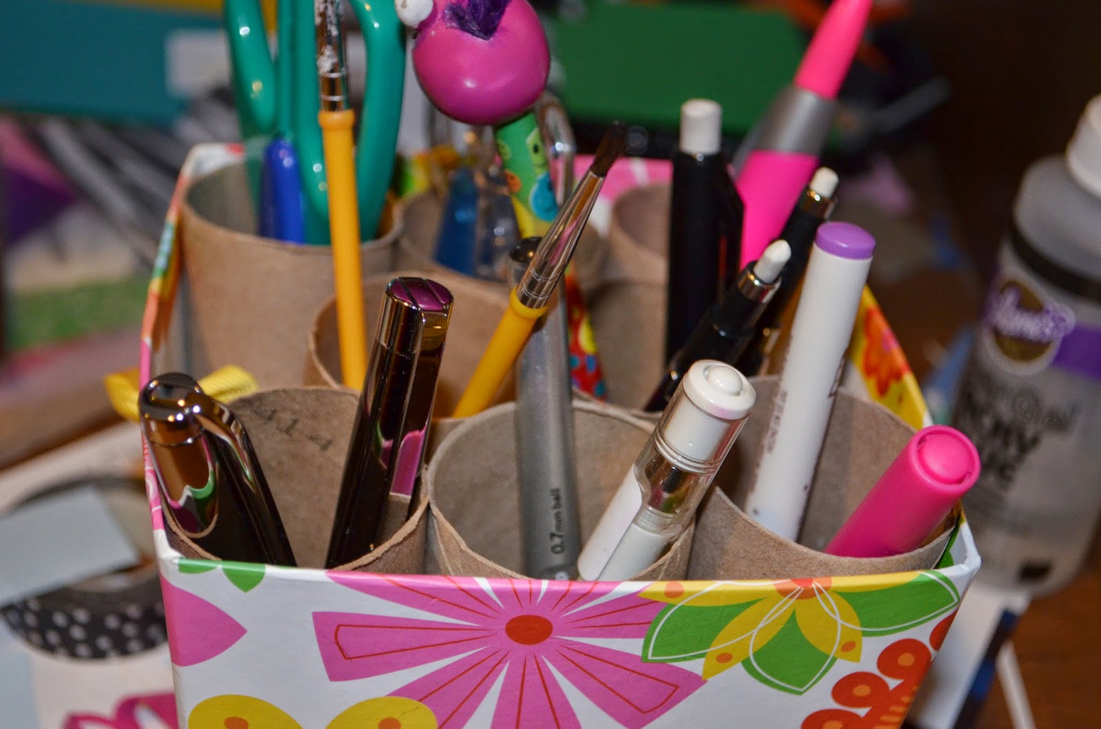 Kristi Krafts Get Organized Pencil Cups