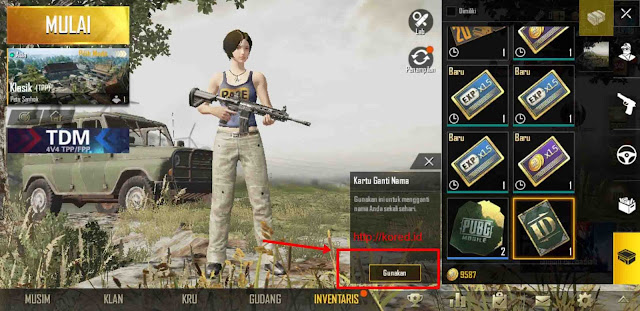 Membuat NickName Pubg Mobile Dengan Simbol