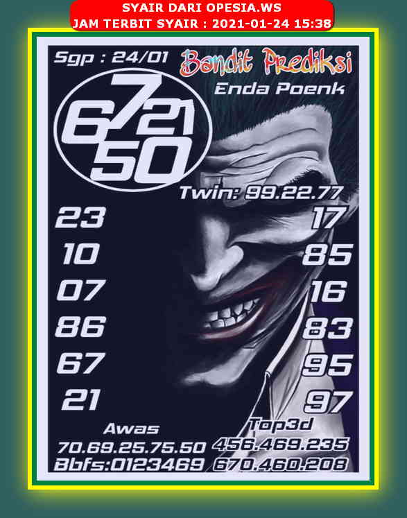PREDIKSI singapura