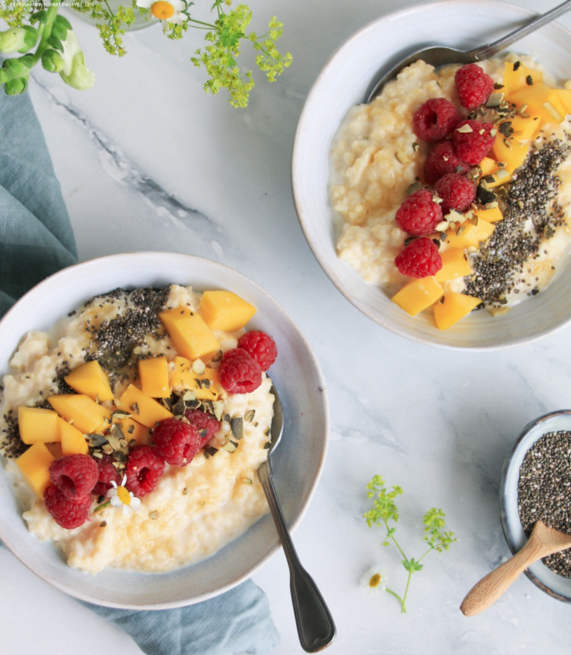 ...what Ina loves : Frühstücks-Hirsebrei mit Früchten