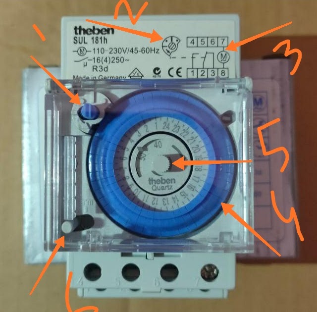 Cara setting timer theben dengan mudah Alfian Teknik