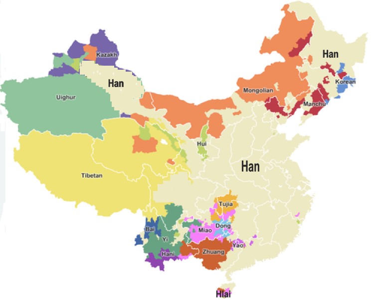 Этническое расселение народа. Карты наций Китая. Карта расселения народов Китая. Этническая карта Китая. Народы Китая карта.