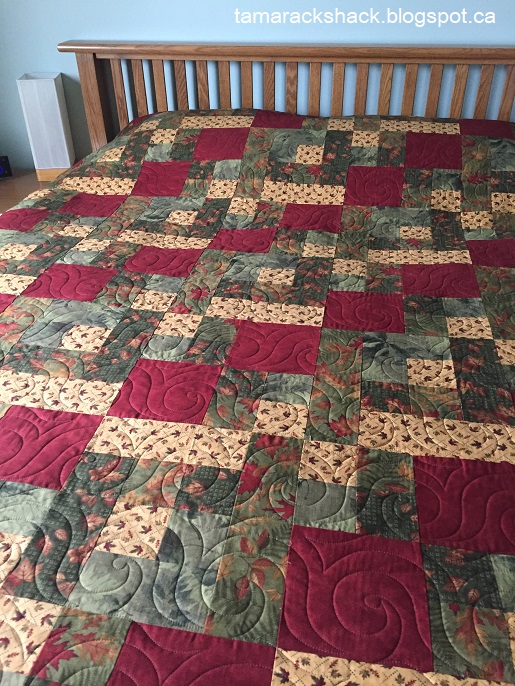 Tamarack Shack Maple Leaf Quilt