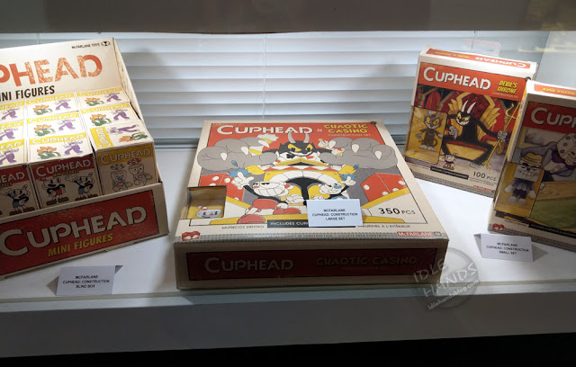 UK Toy Fair 2019 McFarlane Toys Cuphead Video Game Construction Sets