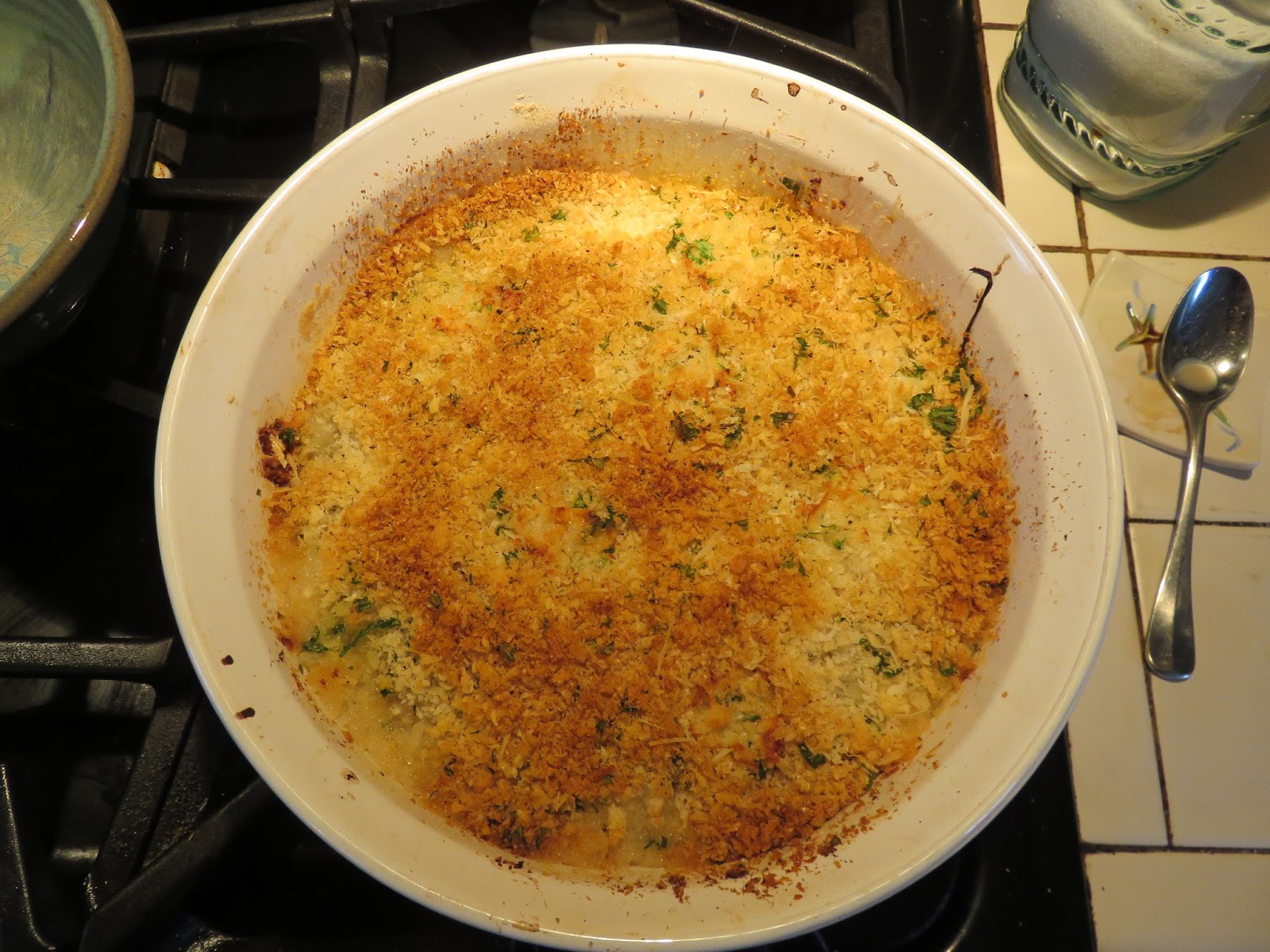 Mystery Lovers' Kitchen Pickled Herring Casserole