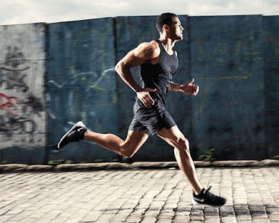 Running exercises to lose belly fat for man