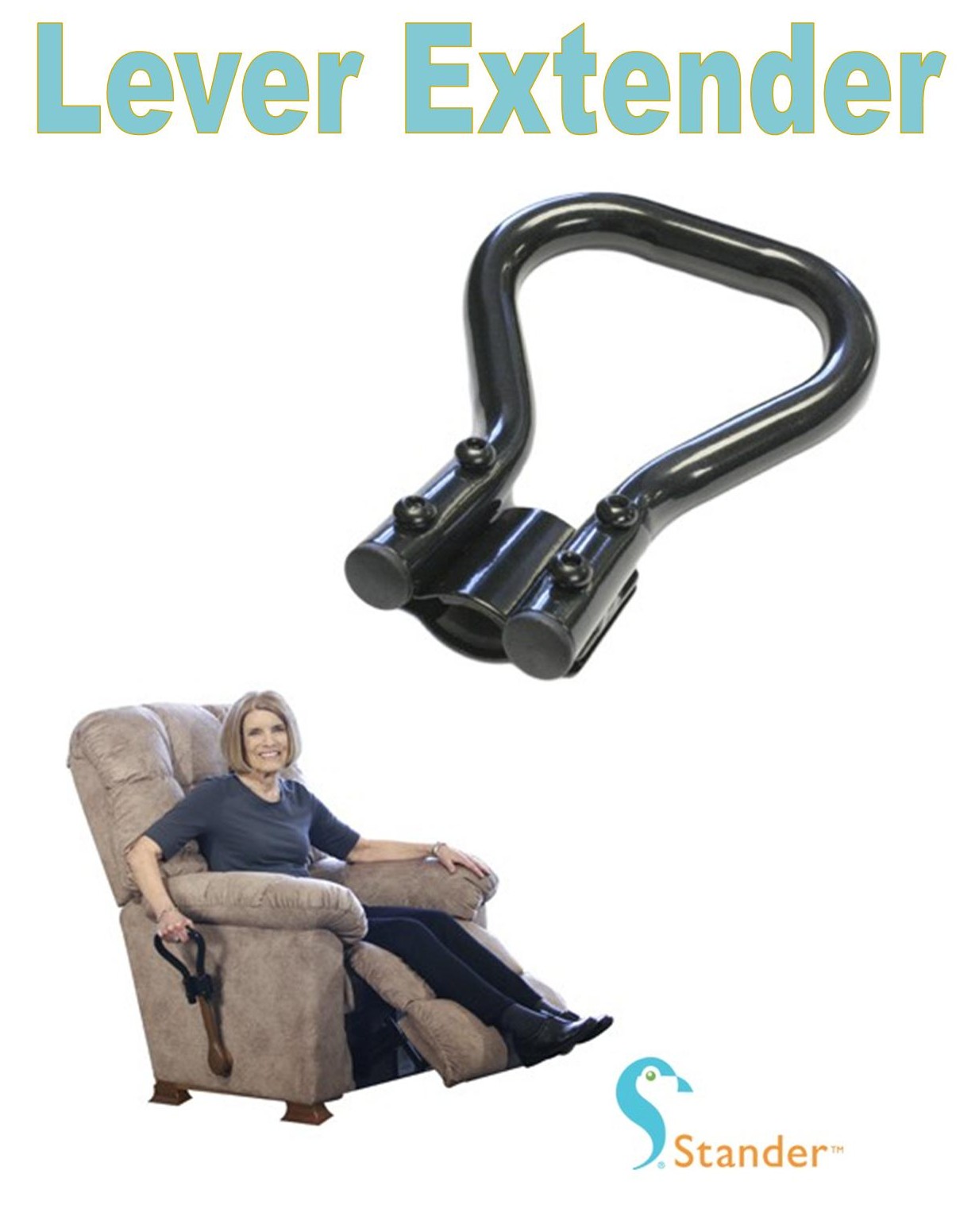 The Mountain View Lever Extender for Your Recliner