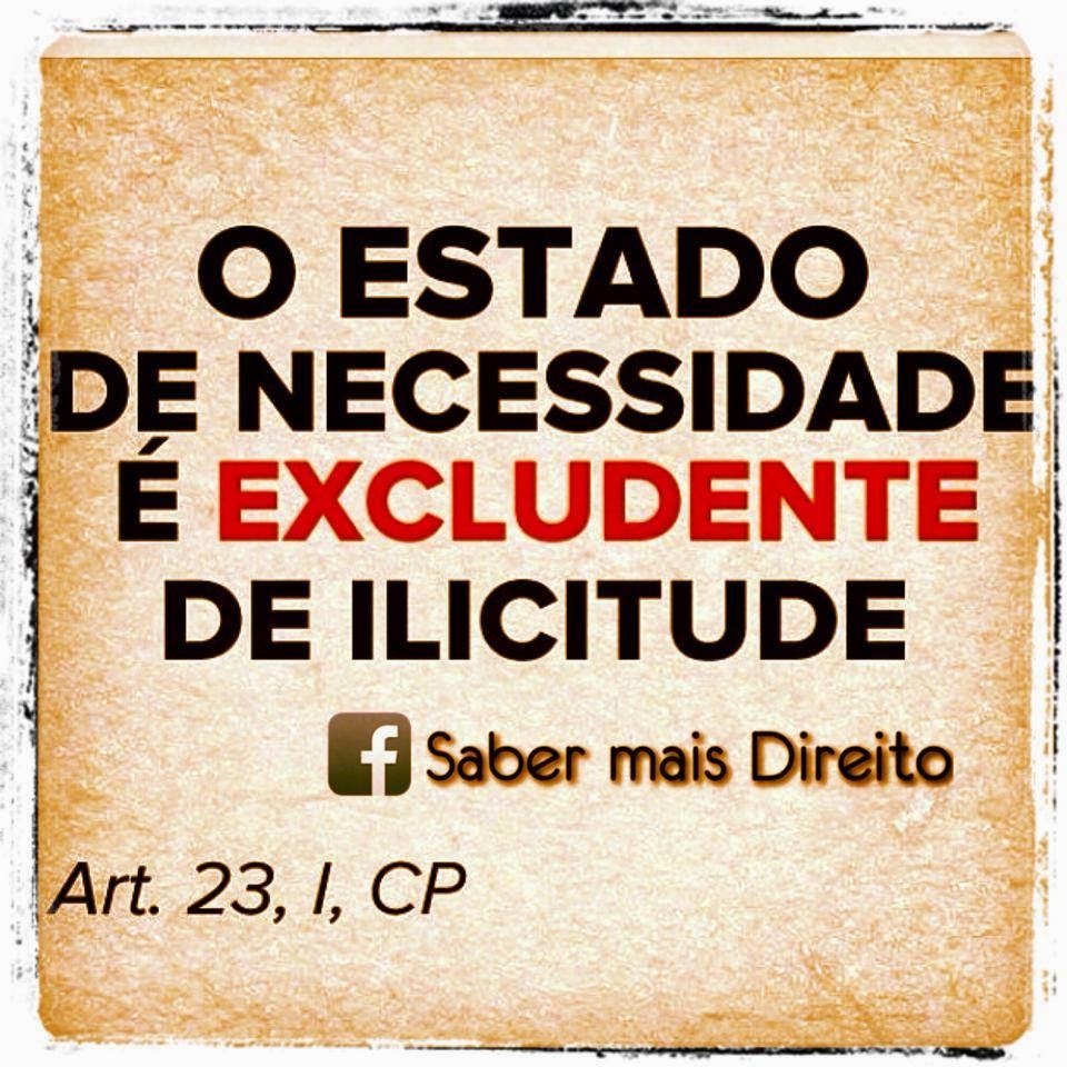 Saber mais Direito Estado de Necessidade