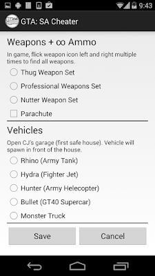 تحميل برنامج JCheater لتكريك لعبة San Andreas Edition للأندرويد مدفوع آخر إصدار