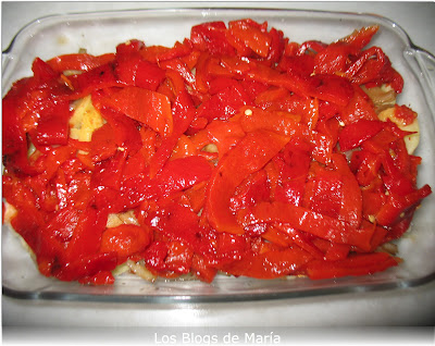 Ensalada de pimientos rojos