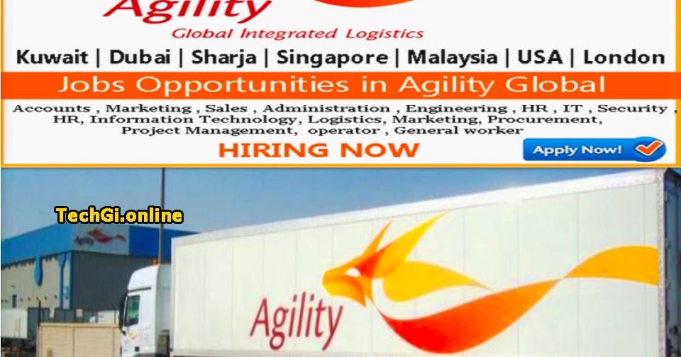 Job Openings In Agility Logistics