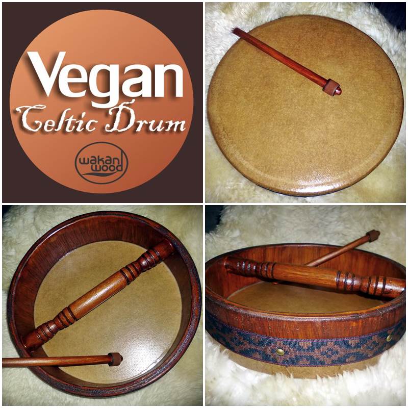 Vegan Celtic Drum - Tambor Celta Vegano