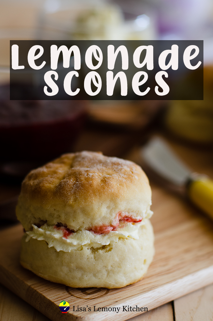 Easy and best ever recipe for Lemonade scones Best recipe for fluffy, soft lemonade scones. With 4 basic ingredients used. Best serve with strawberry jam.