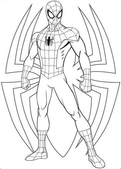 Desenhos do Homem-Aranha para colorir: Divirta-se com o herói aracnídeo!