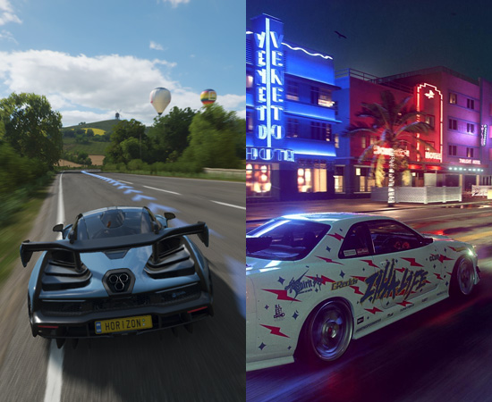 Forza Horizon 4 e Need for Speed Heat Forza Horizon 4 e Need for Speed Heat