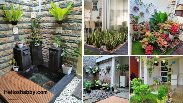 Desain Taman Rumah Minimalis dengan Lahan 1 x 1 M ~ HelloShabby.com