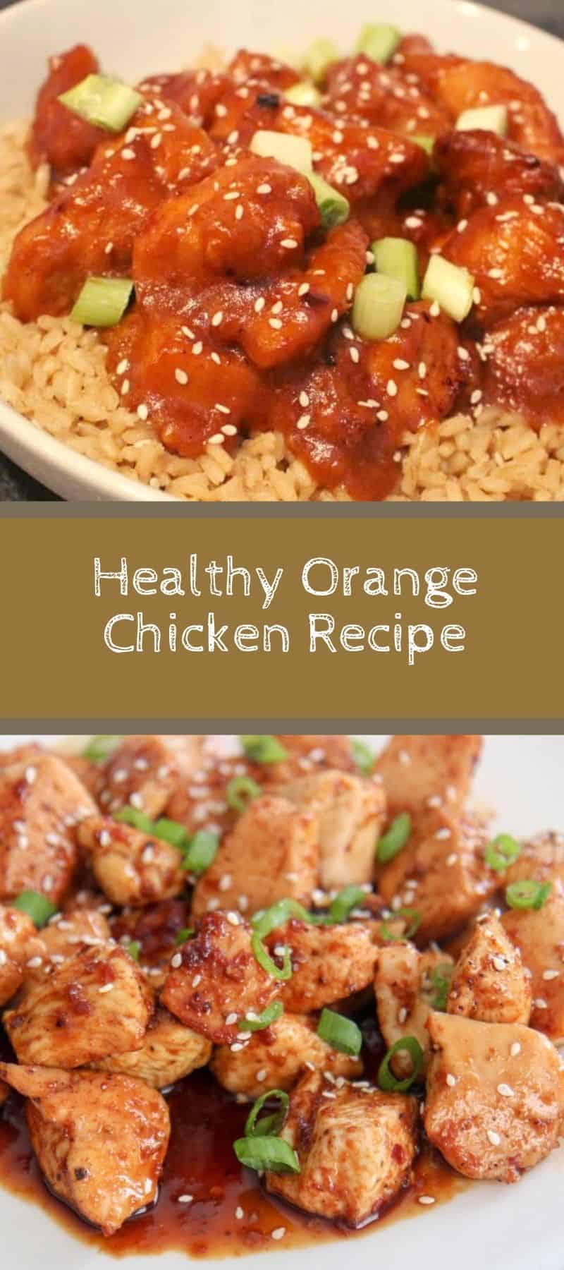 Healthy Orange Chicken Recipe