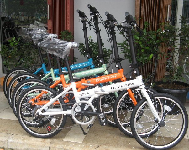 jual sepeda: Sepeda lipat
