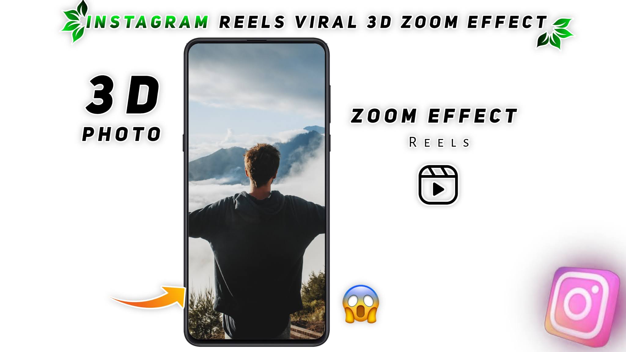 How To Make 3D Photo Zoom Effect Tutorial Instagram Viral Dolly Zoom