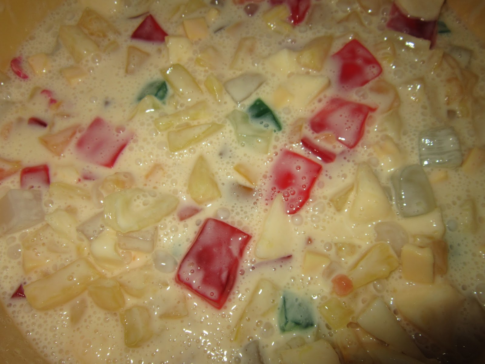 Fruit Salad with Homemade Gulaman Only Yesterday
