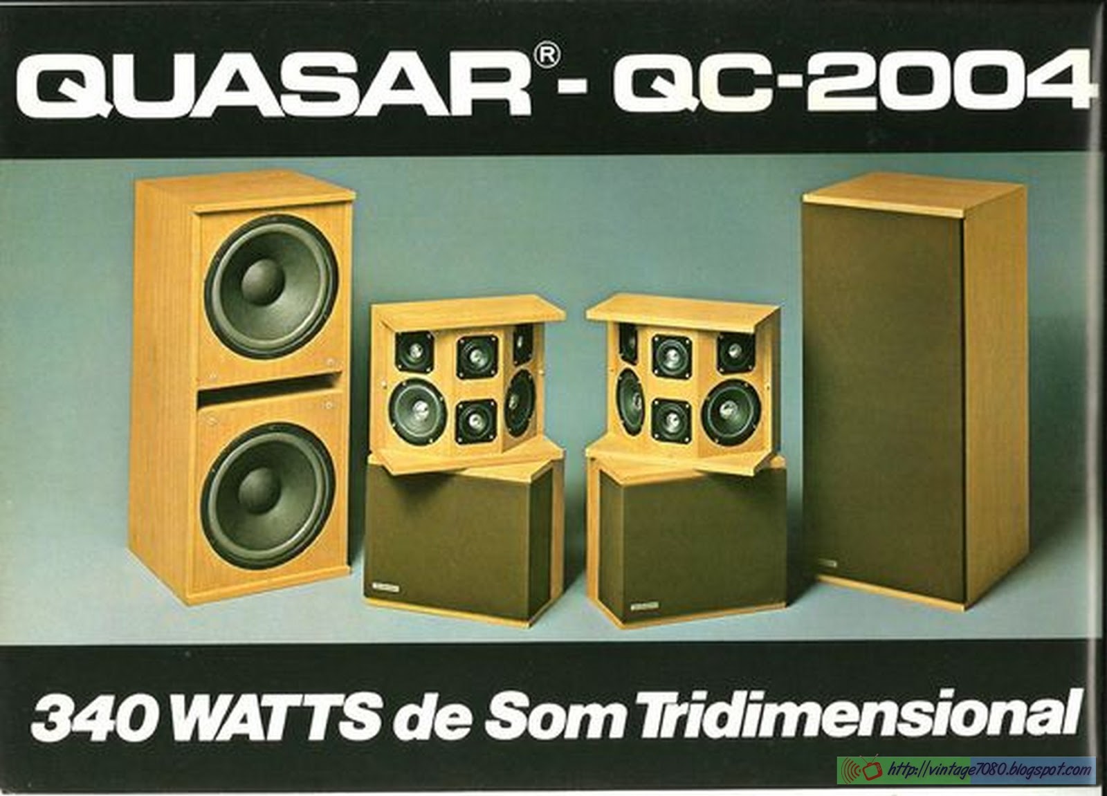 Vintage 70 80 Quasar 9