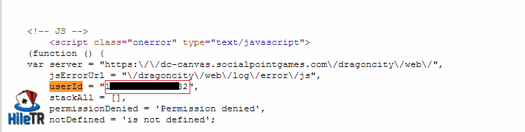 Dragon City Değerli Taş Hilesi userId bulma