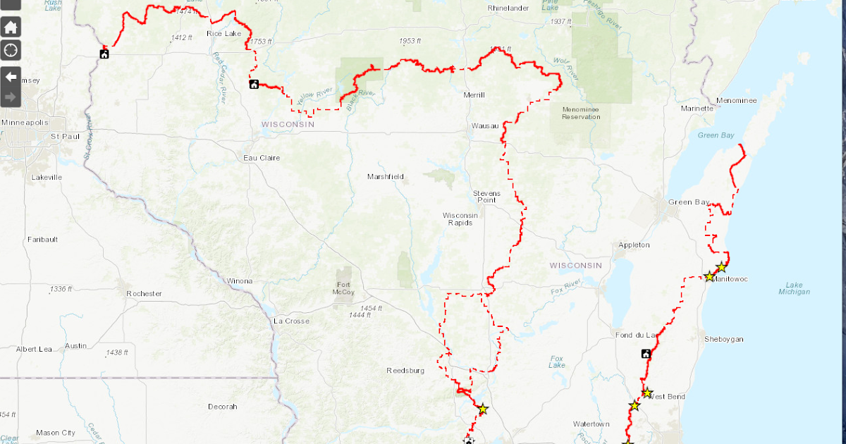Southern Wisconsin Trails list & map resources