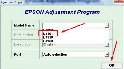 Resetter Epson L3100