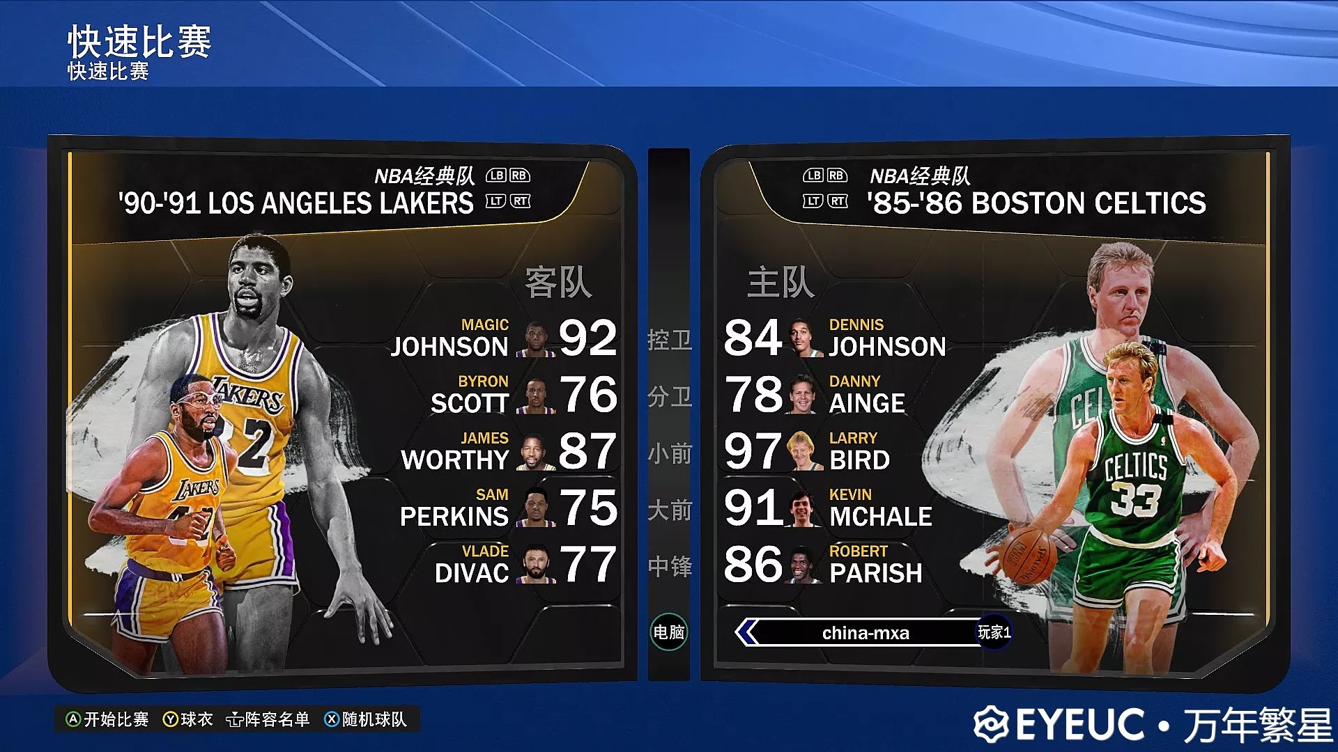 NBA 2K22 Completed Classic Teams Roster by MJWizards - NLSC