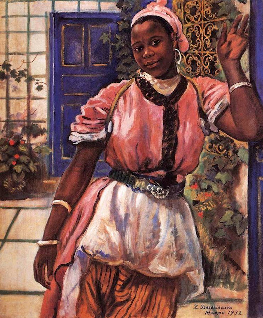 Серебрякова Зинаида Евгеньевна - Марокканка в розовом платье. 1932