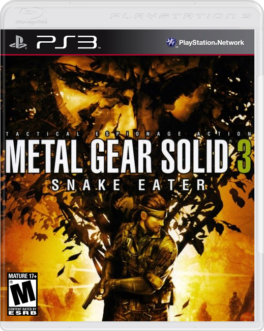 PSNPLAY3 Metal Gear Solid 3 Snake Eater HD PS3/PSN DOWNLOAD. PKG + RAP.
