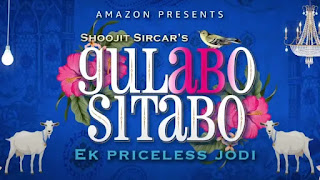 gulabo sitabo motiion poster of shoojir sircar's gulabo sitabo