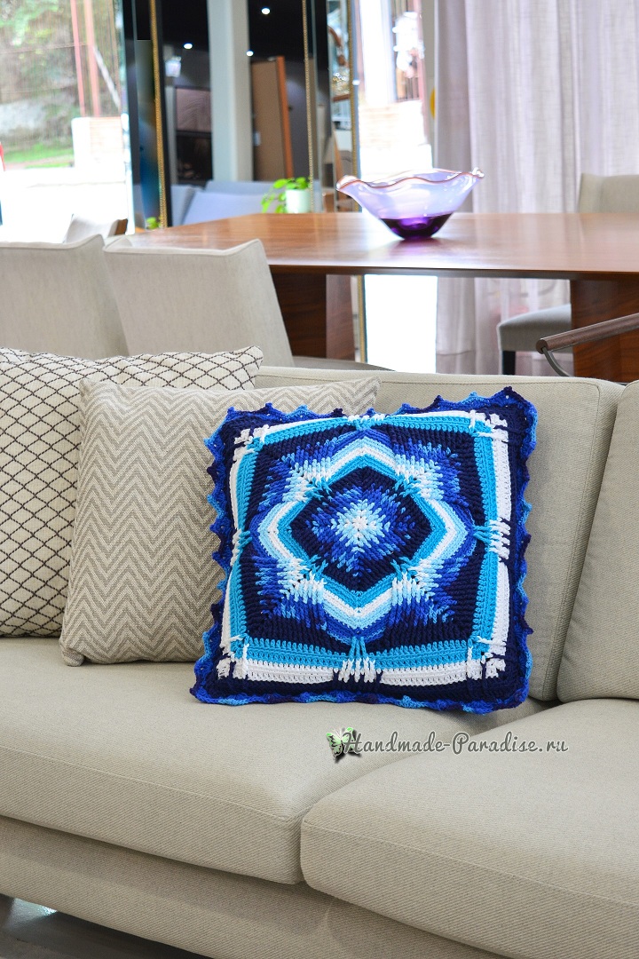 Схемы вязания интерьерной подушки (1)