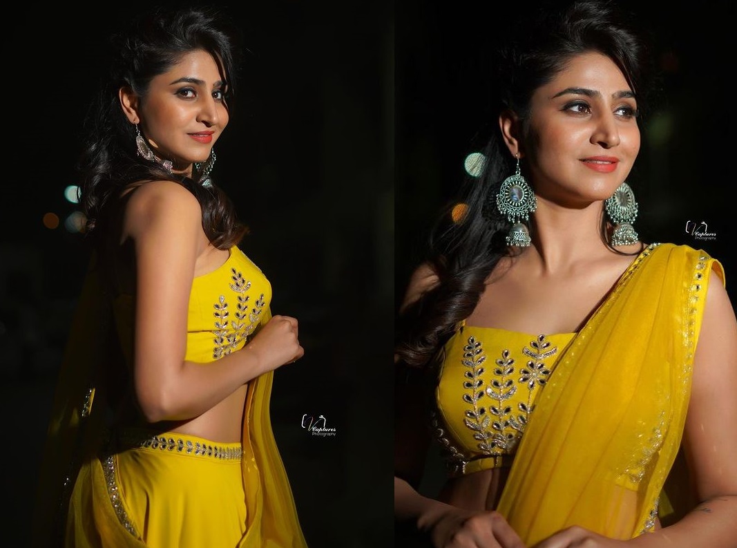 Varshini Sounderajan shared latest photos on her Instagram