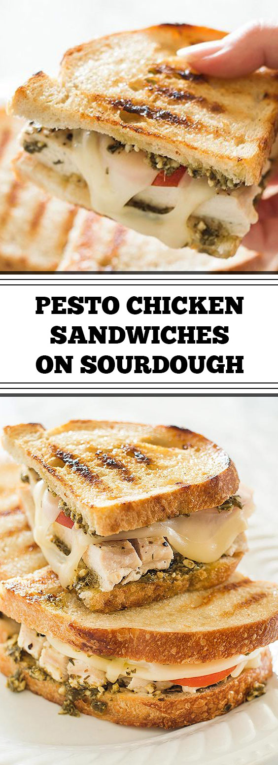 Pesto Chicken Sandwiches on Sourdough Idtimesnews