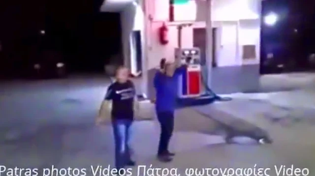 Απίστευτο Βίντεο: Ο βενζινοπώλης που έβριζε την Παναγία και την ώρα του σεισμού ζήταγε τη βοήθεια της!