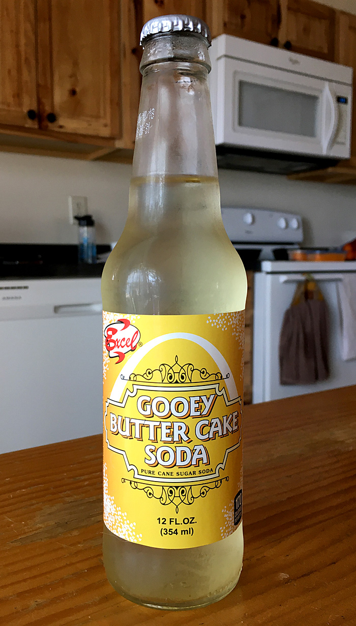 Steve's Root Beer Journal Excel Gooey Butter Cake Soda