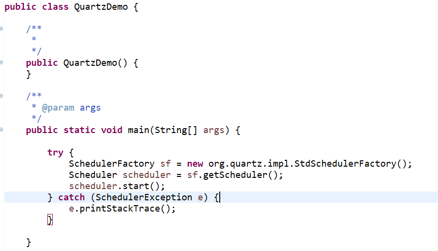 Coding Square Quartz Scheduler Introduction