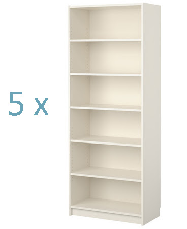 Am Dolce Vita Hack Ikea Billy Bookcase Into A Built In Unit 5 X Extra Deep 15 3 8 Ikea Billy Bokocases I Chose The One Over Standard 11 For More Shelf E You Really Can T Put Much On