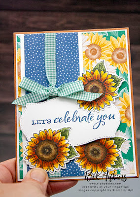 Celebrate Sunflowers Bundle, 2020-2022 In Color Cardstock Assortment, For Every Season Designer Series Paper, Stampin' Up!, Rick Adkins